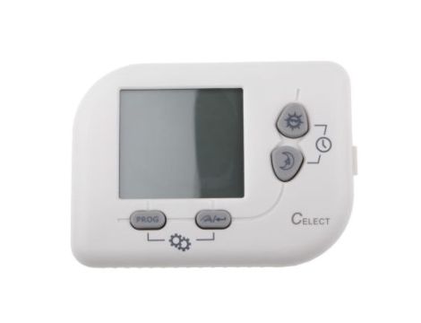 Termostaty, +5 → +35C, konf. 24 godz., 7 dni, 240 V AC, RS PRO