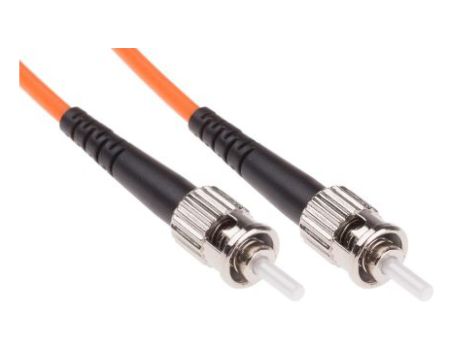 Kabel światłowodowy, średnica: 62.5/125m, OM1 Wielomodowy, Pomarańczowy, ST / ST