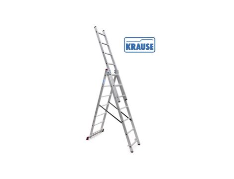Krause Corda Drabina aluminiowa 3x7 030375