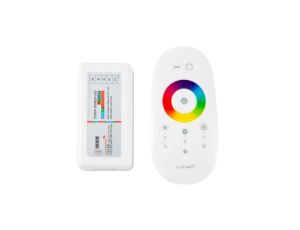 STEROWNIK LED RGBW RF 6A 72W Z BIAŁYM PILOTEM DOTYKOWYM EC79778