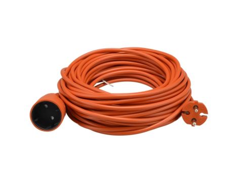 Przedłużacz ogrodowy pomarańczowy 30m 1xGN bez uz.