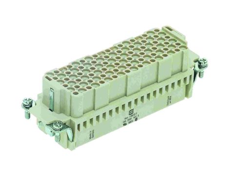 Złącze prostokątne żeńskie Han bez styków 108pin 250V 09161083101