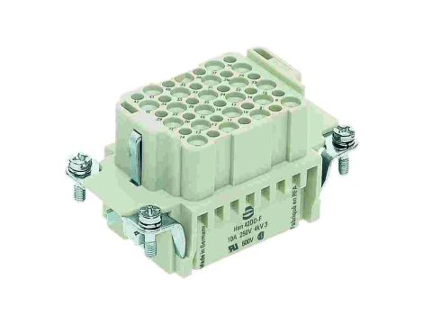 Złącze prostokątne żeńskie Han bez styków 42pin 250V 09162423101