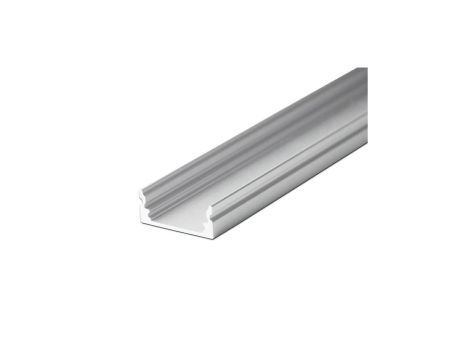Profil srebrny 1m MiniLUX12 (do RGBW) nawierzchniowy do taśmy led rgbw o szerokości 12mm