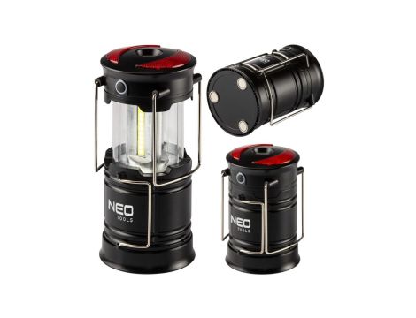 Lampa biwakowa bateryjna 200 lm 3xAA 3w1 COB LED 99-030