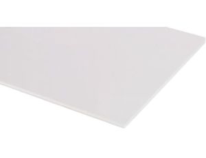 Arkusz tworzywa sztucznego Biały, 600mm x 600mm x 2.5mm