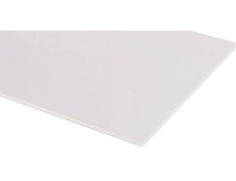 Arkusz tworzywa sztucznego Biały, 600mm x 600mm x 2.5mm