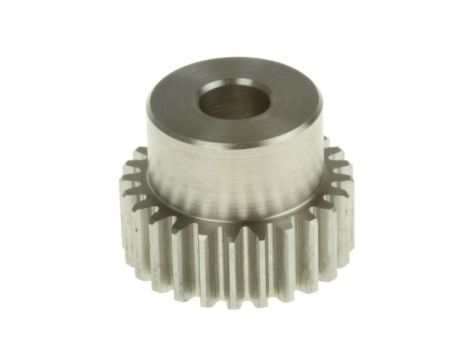 Koło zębate walcowe, moduł: 1, l.zębów: 25, śr. piasty: 20mm, śr. otworu: 8mm, Stal nierdzewna