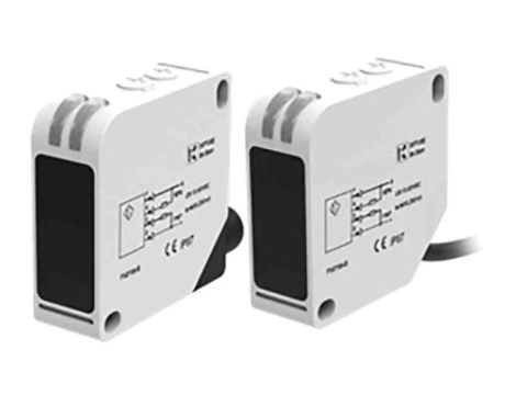 Czujniki fotoelektryczne Typu dyfuzyjnego odblaskowego Przekaźnik NO/NC w obudowie prostokątnej zakres 2 m