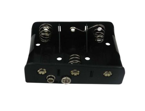 Uchwyt do baterii, x 3, montaż zatrzaskowy