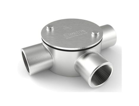 Trójnik, Stal nierdzewna 316 20mm IP67 RS PRO