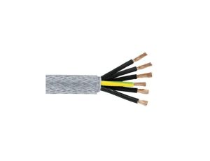 Kabel sterowniczy SY 7 rdzeniowy , Ekranowany, izolacja Polichlorek winylu PVC, D 12.8mm , 50m