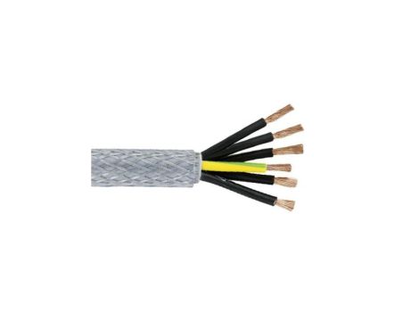 Kabel sterowniczy SY 7 rdzeniowy , Ekranowany, izolacja Polichlorek winylu PVC, D 12.8mm , 50m