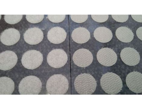 Taśma rzepowa, typu: haczyk-pętelka, szer. 16mm, kolor: Biały, RS PRO