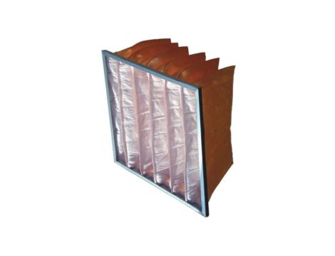 Filtr powietrza HVAC kieszeniowy, F6, M5, 592 x 592 x 500mm, RS PRO