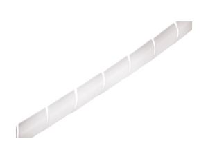 Opaska spiralna, Ø , Ø Maximum of 3mm, -50 → +50 C, materiał: Polietylen, kolor: Naturalny, RS PRO