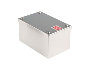 Obudowa do adaptacji, Stal nierdzewna 304 Satynowy 0 Knockouts 160mm x 100 mm x 85mm RS PRO