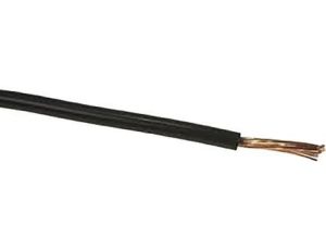 Jednożyłowy kabel sterowniczy CSA 2,5 mm, Maks. +70C 1000 V Czarny, RS PRO