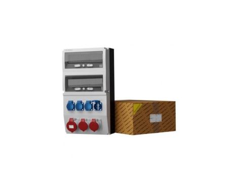 Rozdzielnica budowlana eXT 32A 2x16A 4x230V Schuko Mennekes Doktorvolt 2285