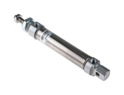 Siłownik dwustronnego działania ISO 6432 Ø 25mm, skok 80mm RS PRO