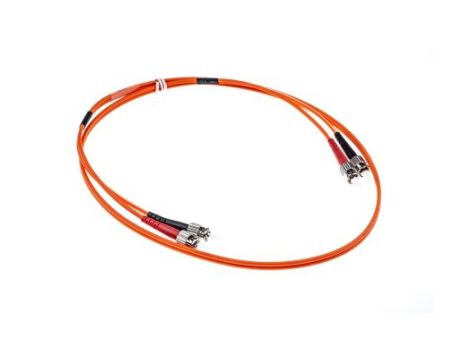 Kabel światłowodowy, średnica: 50/125m, OM2 Wielomodowy, Pomarańczowy, ST / ST