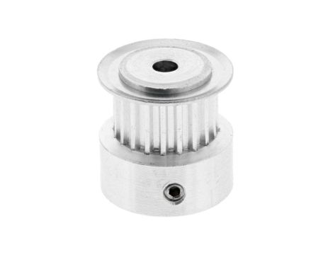 Koło pasowe rozrządu, materiał: Aluminium, stal powlekana cynkiem, Z: 20, otwór: 3mm, sz. paska: 6.35mm