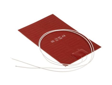 Silicone Heater Mat 15 W 12 V DC 100 x 150mm