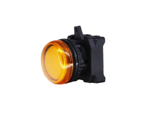 Światło kontrolne – reflektor, kolor: Pomarańczowy, otwór: 22.5mm, IP65, Montaż panelowy