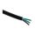 Sieciowy kabel zasilający 3 Core Polichlorek winylu PVC Sheath Czarny 5.97mm od , 300 V