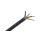 Sieciowy kabel zasilający 4 Core Polichlorek winylu PVC Sheath Czarny 7.81mm od , 300 V, 500 V