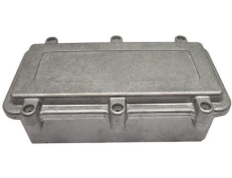 Obudowa ekranowana Srebrny IP67 Silikon, 192 x 96 x 67mm, RS PRO