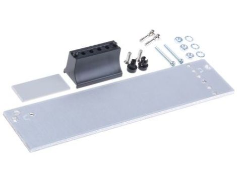 Panel przedni do szafy RACK, 3U x 6KM, kolor: Szary, RS PRO