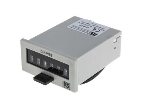 Licznik impulsów Cyfrowe 6-cyfrowy 115 V AC RS PRO
