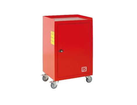 Szafka narzędziowa, na kółkach, 730 x 450 x 310mm, materiał: Stal, RS PRO