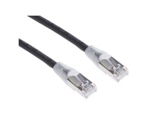Zespół kablowy kategorii 6a Czarny S/FTP RS PRO
