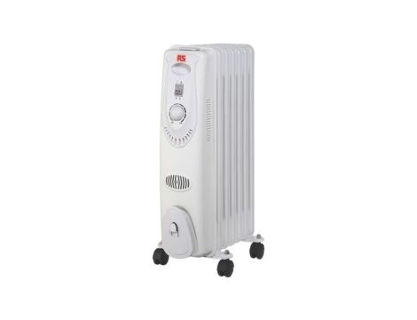 Grzejnik olejowy, 1.5kW, RS PRO