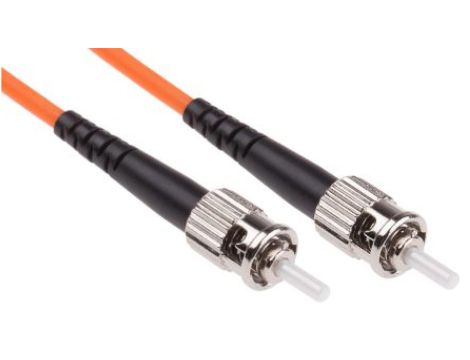 Kabel światłowodowy, średnica: 62.5/125m, OM1 Wielomodowy, Pomarańczowy, ST / ST