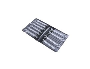 Zestaw narzędzi nastawnych 10 szt. Stal węglowa, RS PRO