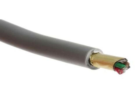 Wielożyłowy kabel przemysłowy Ekranowany 5 0,22 mm 1 A 300 V Polichlorek winylu PVC 4.95mm 100m RS PRO