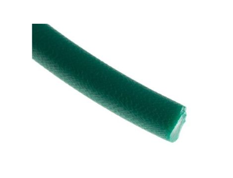 Zaokrąglony pas poliuretanowy, Zielony, śr.: 8mm, dł. 5m, obc.: 14kg