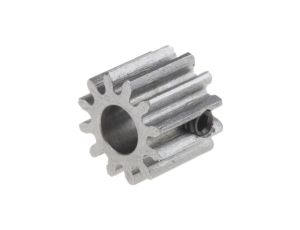 Koło zębate walcowe, moduł: 1, l.zębów: 12, śr. piasty: 14mm, śr. otworu: 6mm, Stal