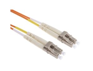 Kabel światłowodowy, średnica: 50/125m, OM2 Wielomodowy, Pomarańczowy, LC / LC