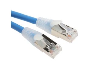 Kabel kategorii 6, Niebieski, Wtyk RJ45/męski RJ45dł.: 10m, mat. koszulki: LSZH
