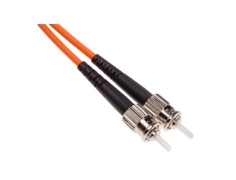 Kabel światłowodowy, średnica: 62.5/125m, OM1 Wielomodowy, Pomarańczowy, ST / ST