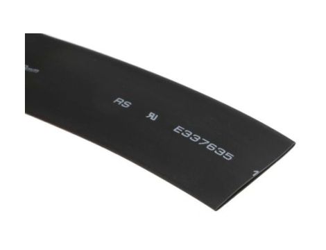 Osłona termokurczliwa 2:1, średnica 19mm, dł. 5m, RS PRO