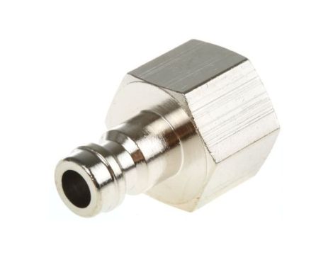 Szybkozłączka pneumatyczna, materiał Mosiądz, złącze G 1/4 żeńskie, RS PRO Camozzi, Legris, Rectus 21, Rectus 90