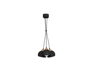 Lampa wisząca dama black 3xE27 MLP6580