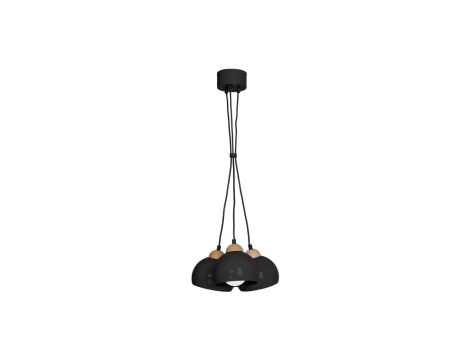 Lampa wisząca dama black 3xE27 MLP6580