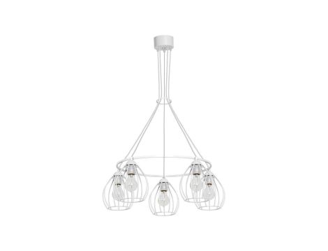 Lampa Wisząca DON WHITE 5xE27