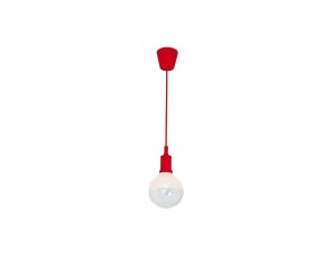 Lampa wisząca bubble red 5W E14 LED czerwona 350 lm ML462
